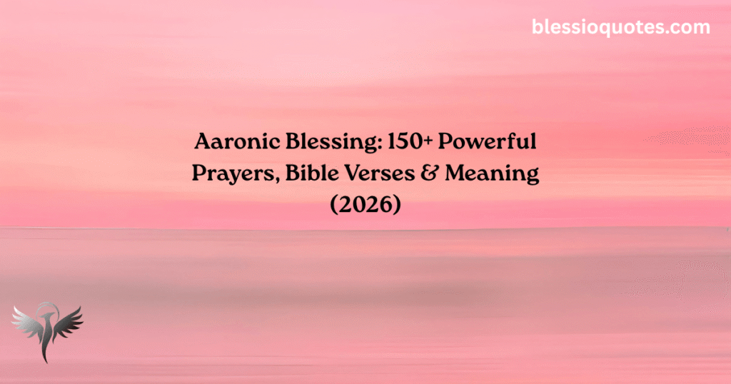 Aaronic Blessing