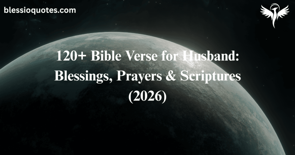 Bible Verse for Husband