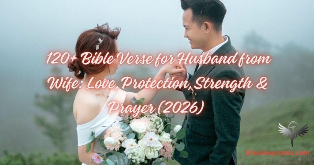 Bible Verse for Husband from Wife