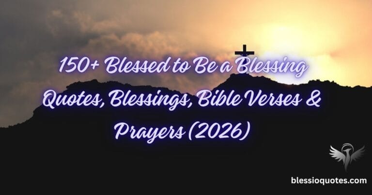 Blessed to Be a Blessing