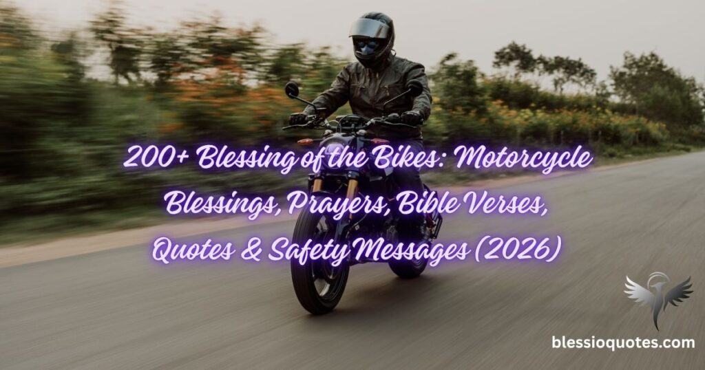 Blessing of the Bikes