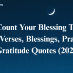 Count Your Blessing Thankful Bible Verses