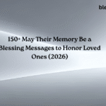 May Their Memory Be a Blessing