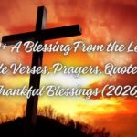 A Blessing From the Lord