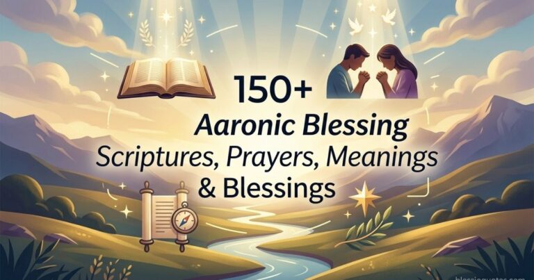 Aaronic Blessing Scriptures