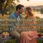 Birthday Messages to Lovers