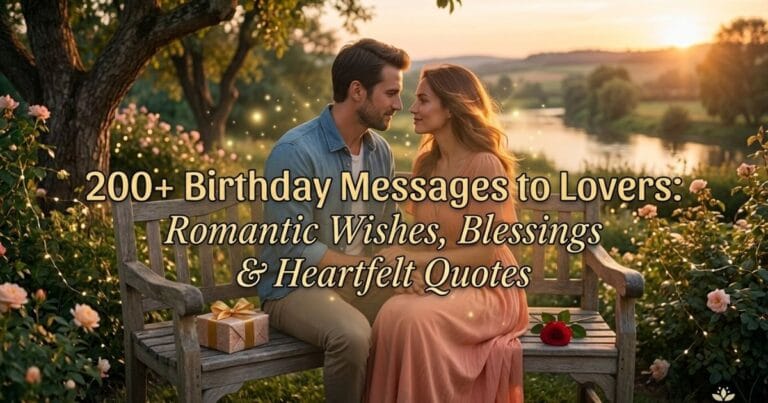 Birthday Messages to Lovers