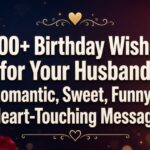 Birthday Wishes for Your Husband