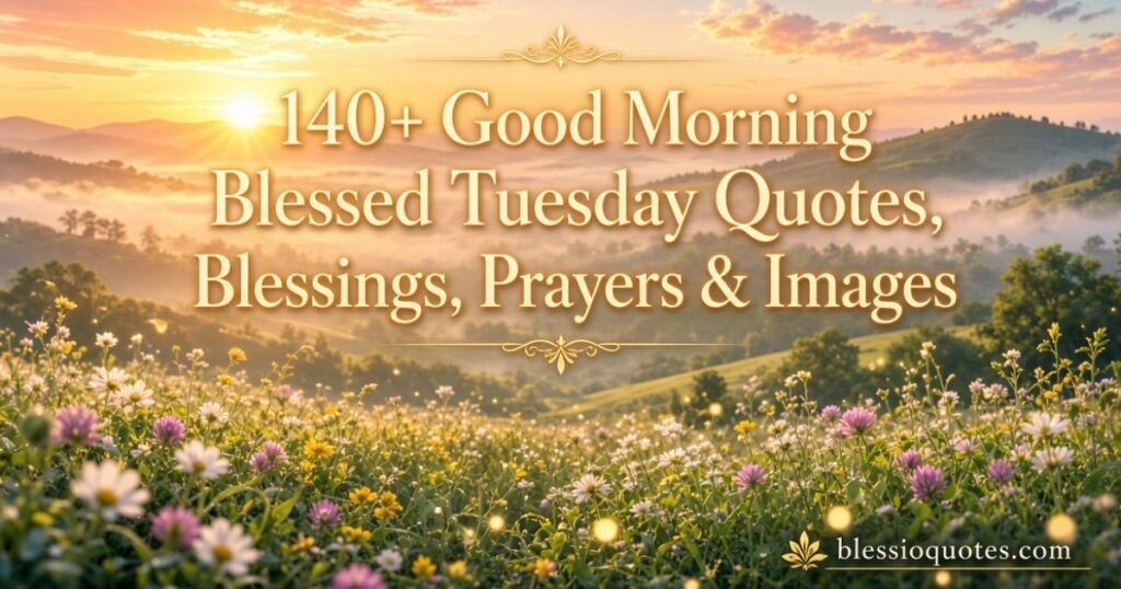 Blessed Tuesday Quotes