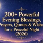 Evening Blessings