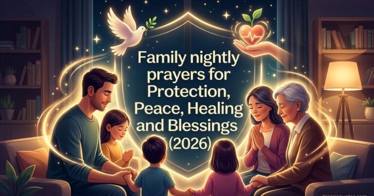 Family nightly prayers for Protection