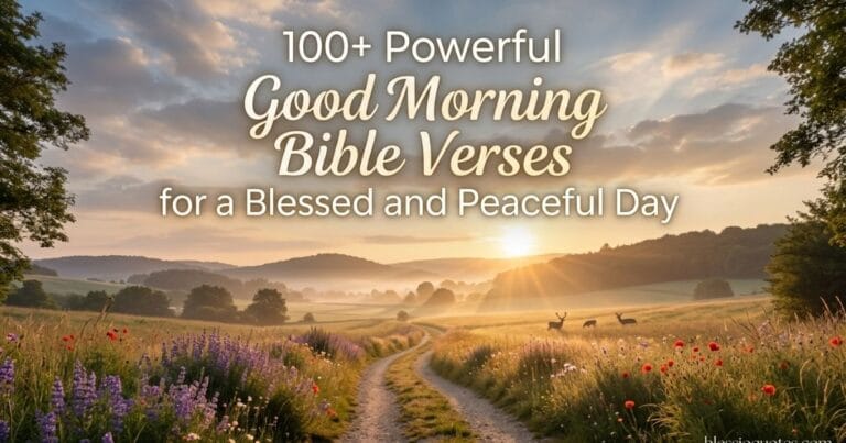 Good Morning Bible Verses