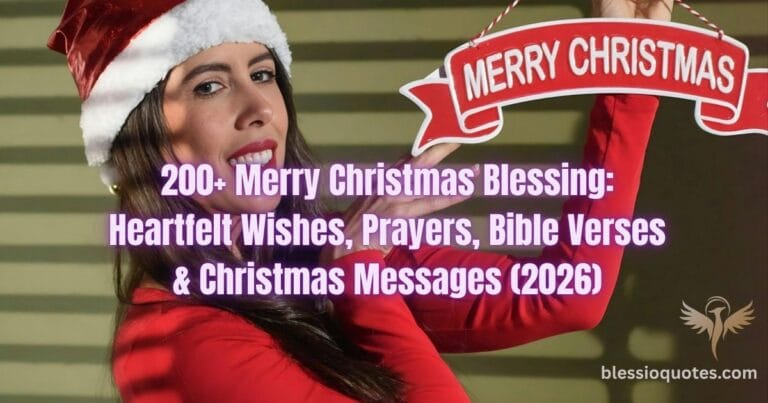 Merry Christmas Blessing