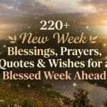 New Week Blessings