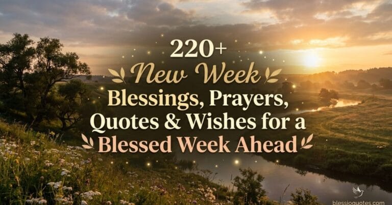 New Week Blessings