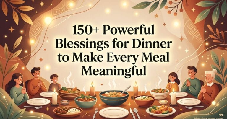 Blessings for Dinner