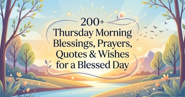 Thursday Morning Blessings