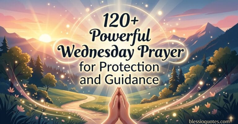 Wednesday Prayer for Protection and Guidance