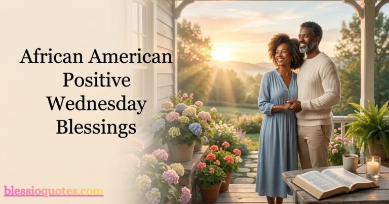 African American Positive Wednesday Blessings