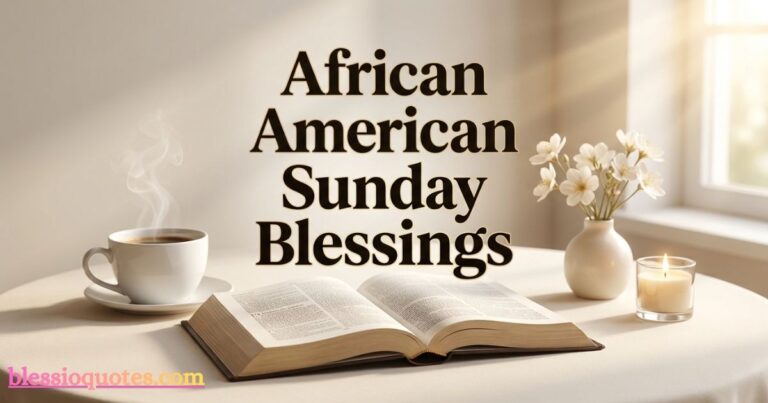 African American Sunday Blessings