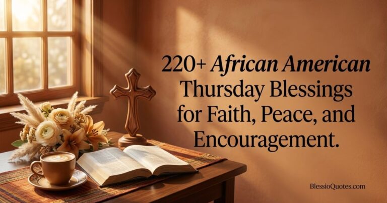 African American Thursday Blessings