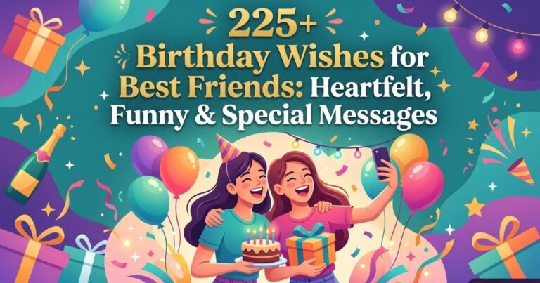 Birthday Wishes for Best Friends