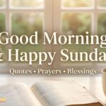 Good Morning And Happy Sunday Quotes