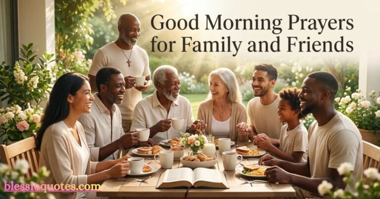 Good Morning Prayers for Family and Friends