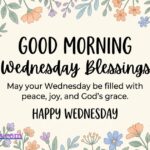 Good Morning Wednesday Blessings
