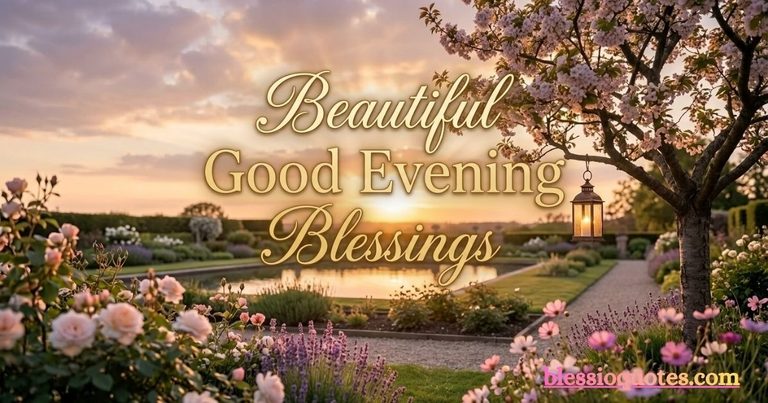 Beautiful Good Evening Blessings