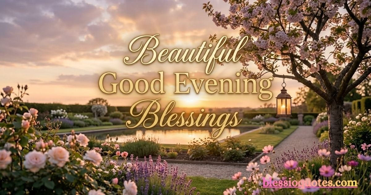 Beautiful Good Evening Blessings