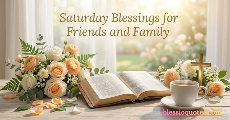 Saturday Blessings for Friends and Family
