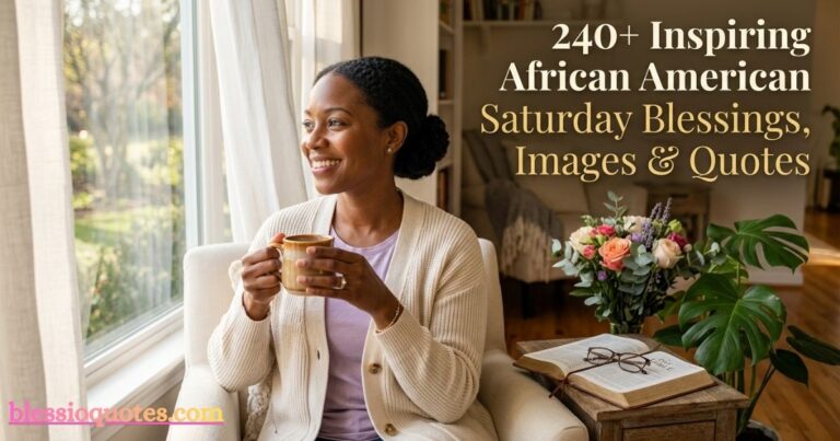 Inspiring African American Saturday Blessings