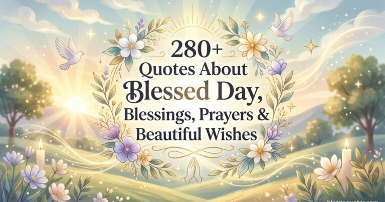 Quotes About Blessed Day