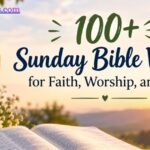 Sunday Bible Verses