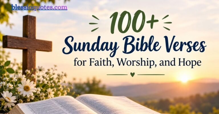 Sunday Bible Verses