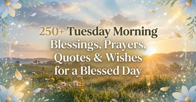 Tuesday Morning Blessings