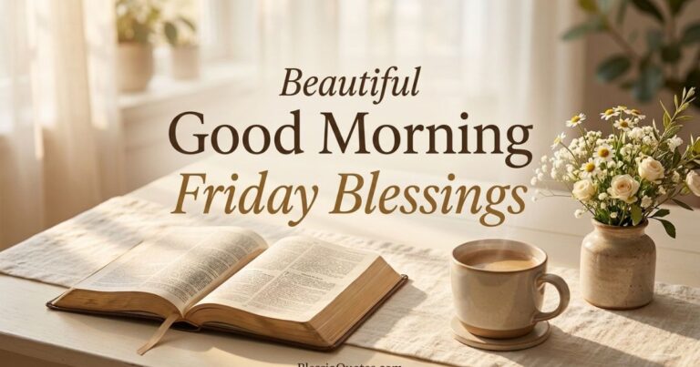 Beautiful Good Morning Friday Blessings
