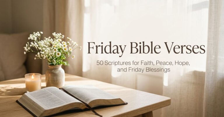 Friday Bible Verses