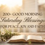 Good Morning Saturday Blessings