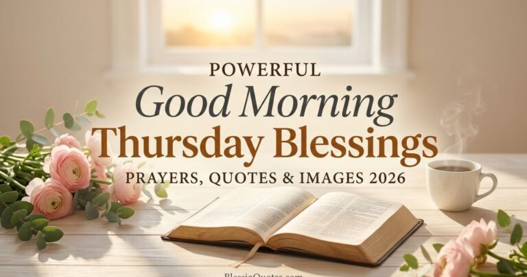 Good Morning Thursday Blessings