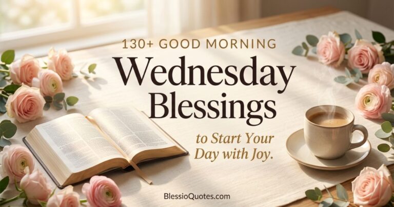 Good Morning Wednesday Blessings
