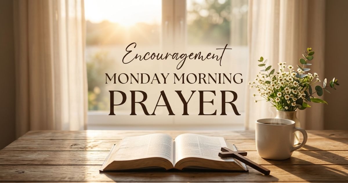 Encouragement Monday Morning Prayer