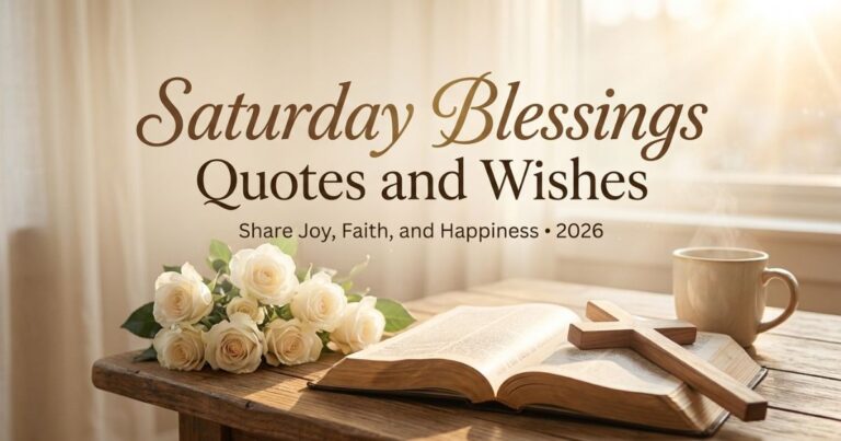 Saturday Blessings Quotes and Wishes