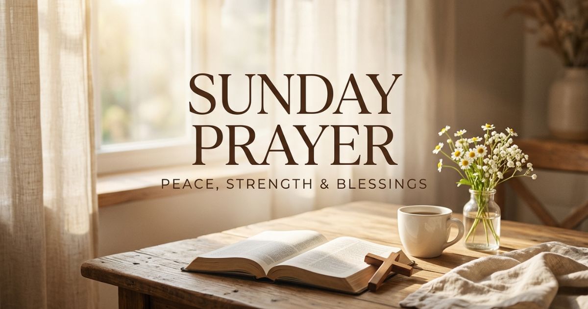 Sunday Prayer