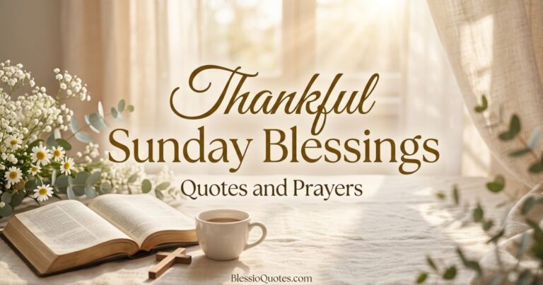 Thankful Sunday Blessings