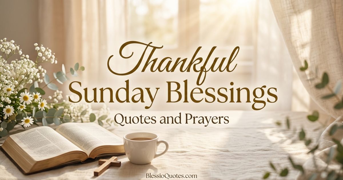 Thankful Sunday Blessings
